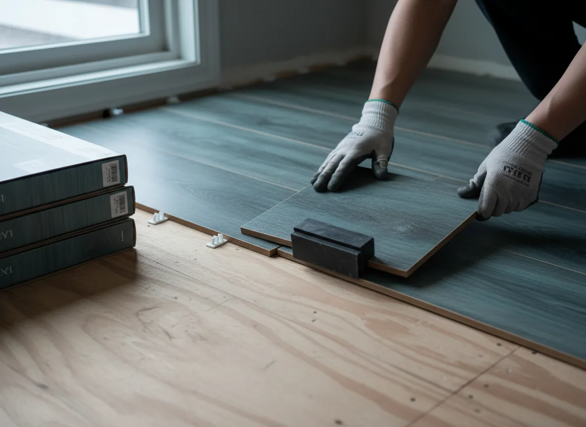 Luxury Vinyl Plank Installation company in Carbon, IA